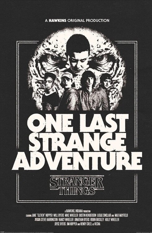 Stranger Things 5 - One Last Strange Adventure – juliste juliste