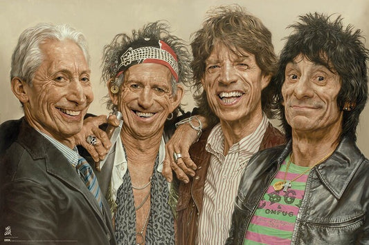 Sebastian Kruger - The Rolling Stones – virallisesti lisensoitu juliste, 91.5×61 cm juliste