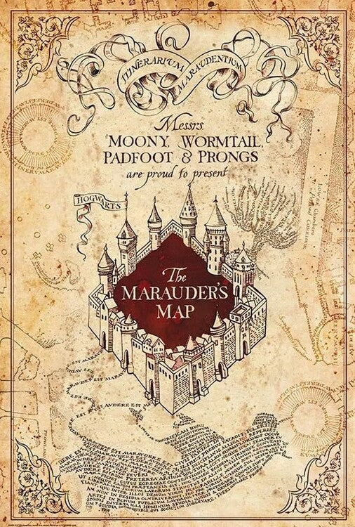 Harry Potter - Maurauder's Map – juliste juliste