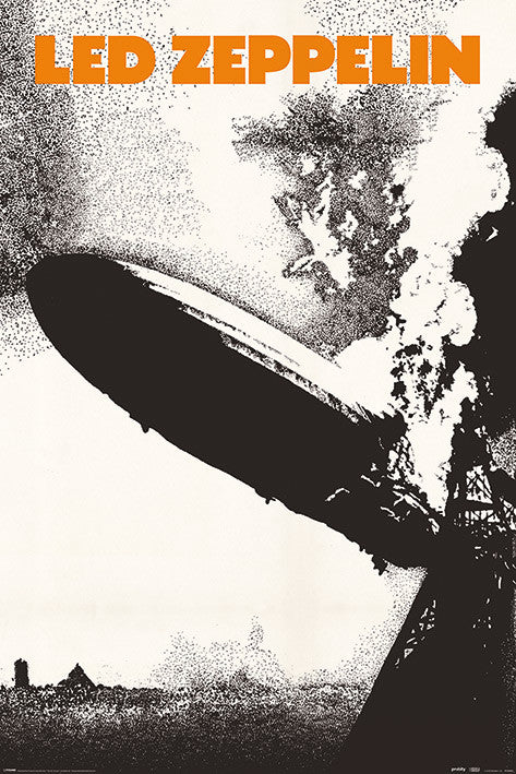 Led Zeppelin - Led Zeppelin I – virallisesti lisensoitu juliste, 61×91.5 cm juliste