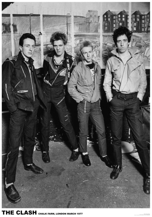 The Clash - London 1977 – virallisesti lisensoitu juliste, 59.4×84.1 cm juliste
