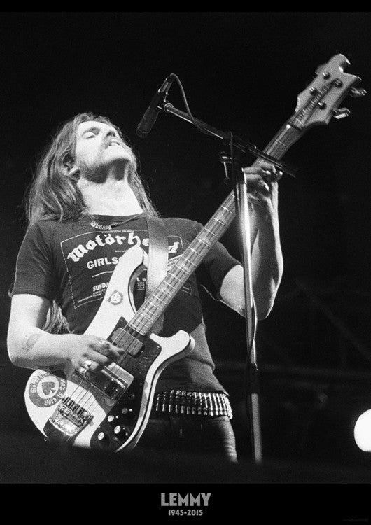 Lemmy - 1945 - 2015 – virallisesti lisensoitu juliste, 59.4×84.1 cm juliste