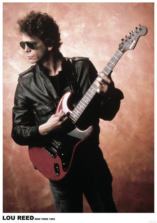 Lou Reed - New York 1983 – virallisesti lisensoitu juliste, 59.4×84.1 cm juliste