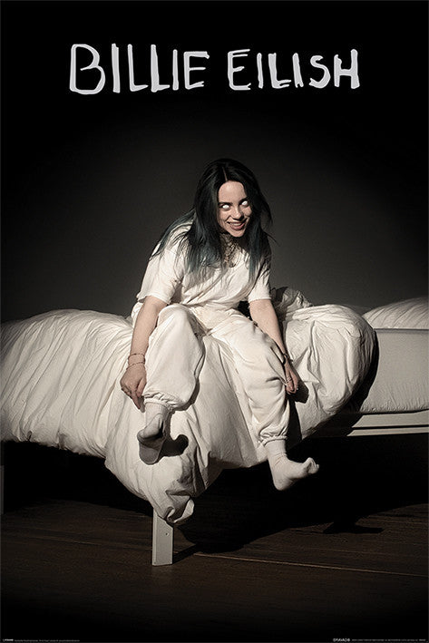 Billie Eilish - When We All Fall Asleep, Where Do We Go? – virallisesti lisensoitu juliste, 61×91.5 cm juliste