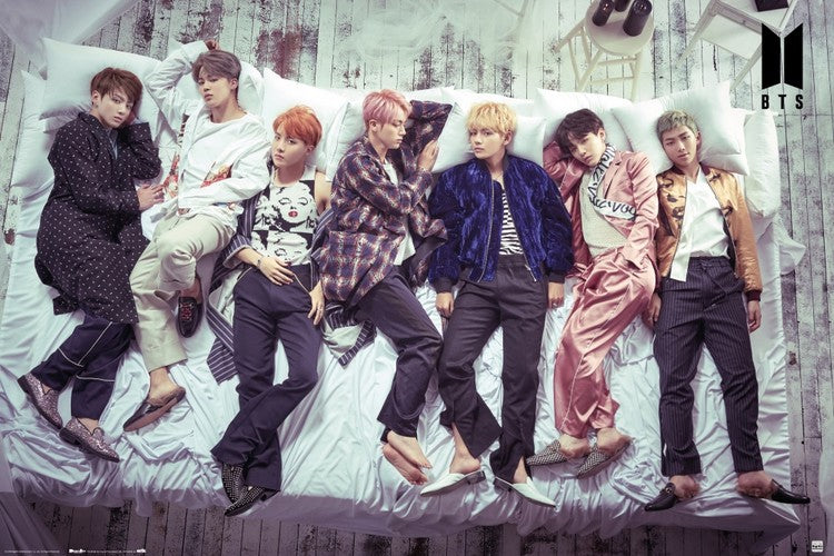 BTS - Bed – virallisesti lisensoitu juliste, 91.5×61 cm
