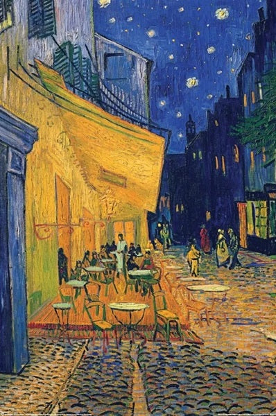 Van Gogh: Cafe Terrace At Night