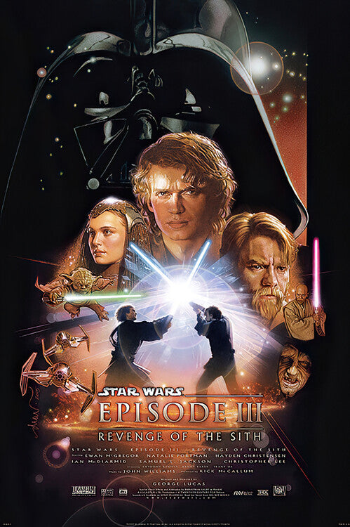 Star Wars Episode III Revenge of the Sith -juliste