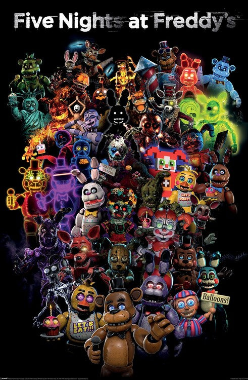 Five Nights At Freddy's - Collage
