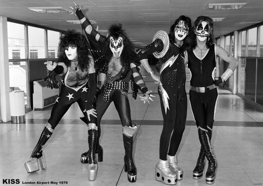 Kiss - London Airport, May 1975
