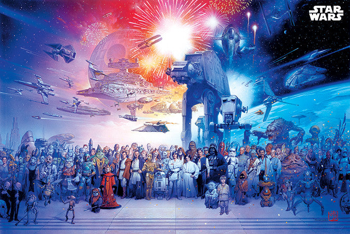 Star Wars – kolmen julisteen setti